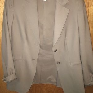 Tan blazer